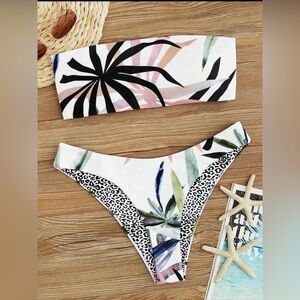 SHEIN Animal Print Bikini Set